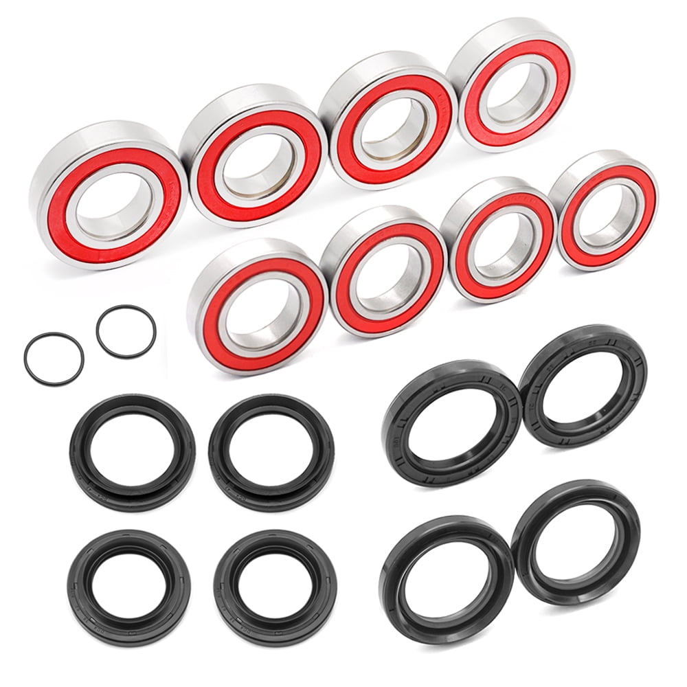 M MATI Front Rear Wheel Bearings Seals for Yamaha Rhino 450 Rhino 660 Rhino 700 2005-2013