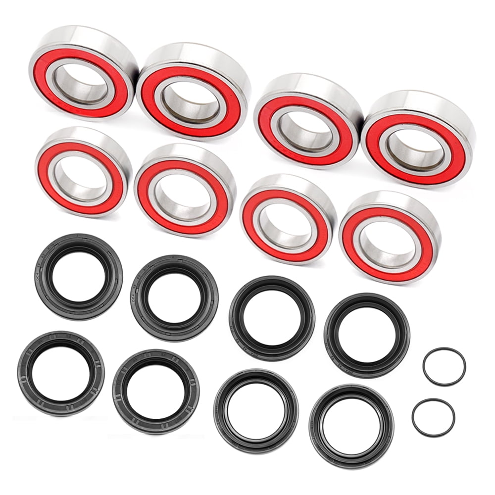 M MATI Front Rear Wheel Bearings Seals for Yamaha Rhino 450 Rhino 660 Rhino 700 2005-2013