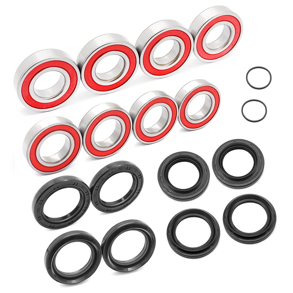 M MATI Front Rear Wheel Bearings Seals for Yamaha Rhino 450 Rhino 660 Rhino 700 2005-2013