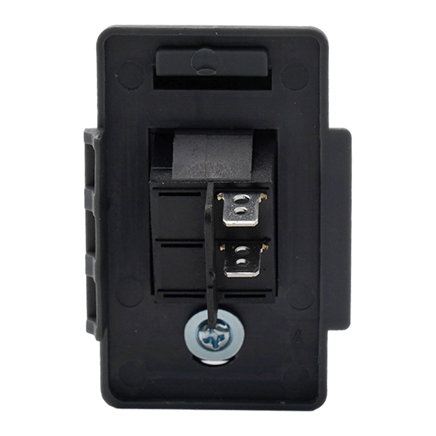 6V/12V Kids Ride On Car Wheels Power Accelerator Foot Pedal Switch Reset-Control Black
