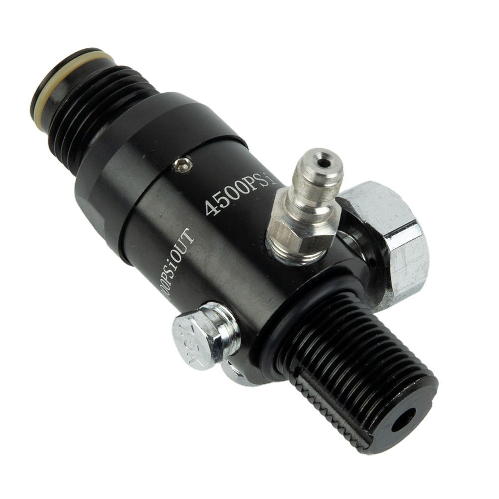 Pcp Air Tank Valve Regulator 4500Psi For Hpa Output 3000Psi Thread M18X1.5