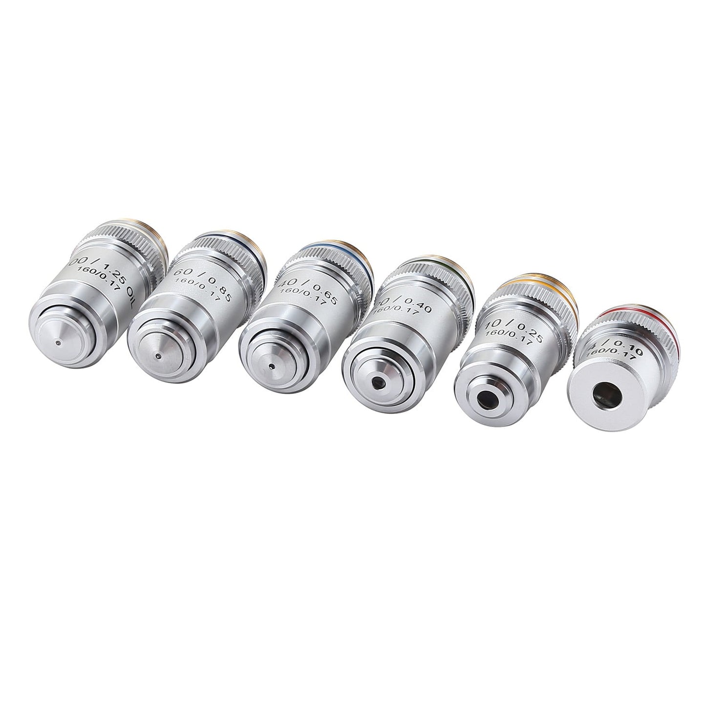 4X 10X 20X 40X 60X 100X 195 Achromatic Microscope Objective 40X