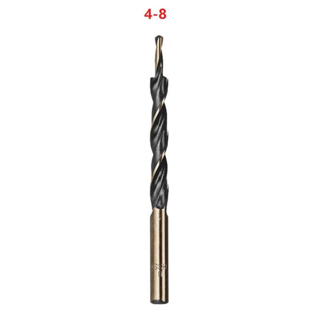 Step Drill Bits Manual Pocket Hole Jig 8-4/9-5/10-5/10-6/12-8Mm Woodworking Tool 45421 45390