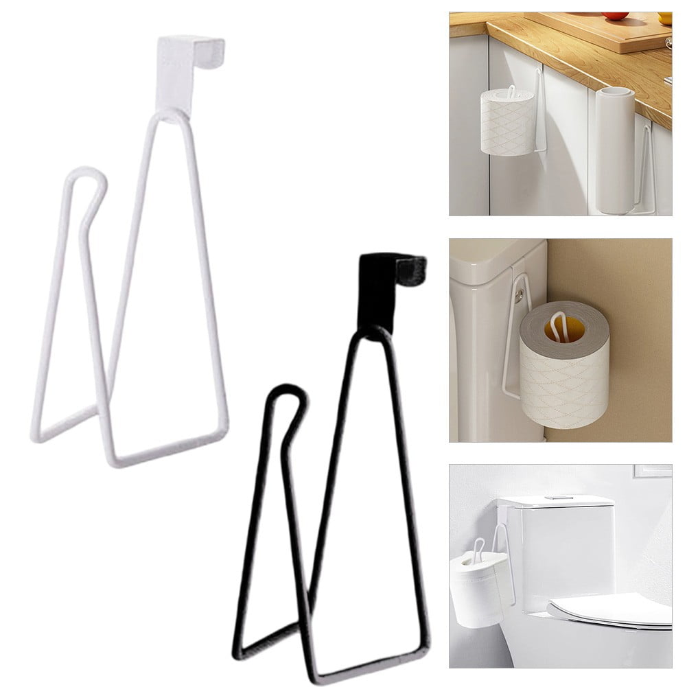 Over The Tank Toilet Paper Holder Hanging Toilet Paper Holder Paper Cabinet White Black