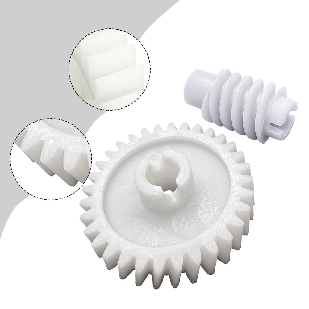 Garage Door Opener Drive Gear and Worm Gear Set Replacement Easy Upgrade