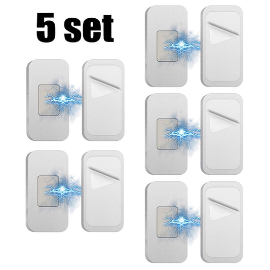Drawer Catches Easy Installation Powerful Magnetic Closure Secure Hold Silver 5 Set