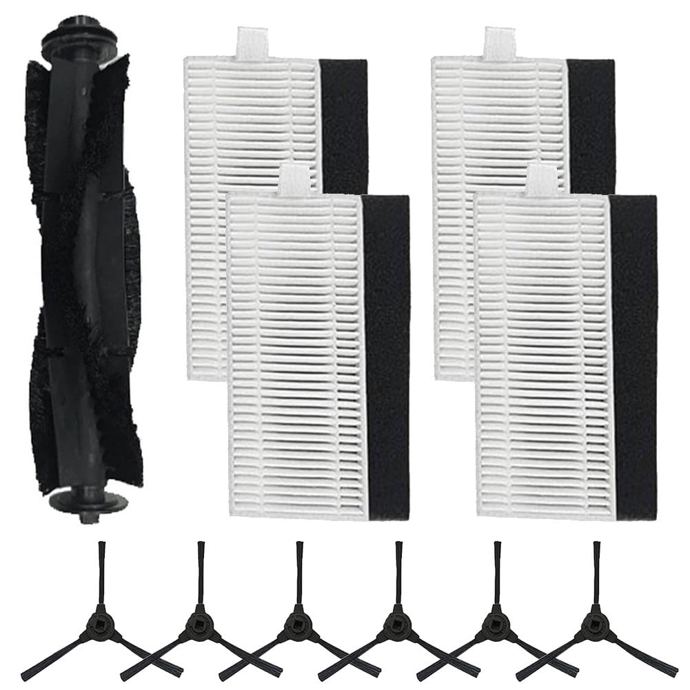 Replacement Parts Set Main Brush Side Brushes Filters For Ihome Robot Vacuums