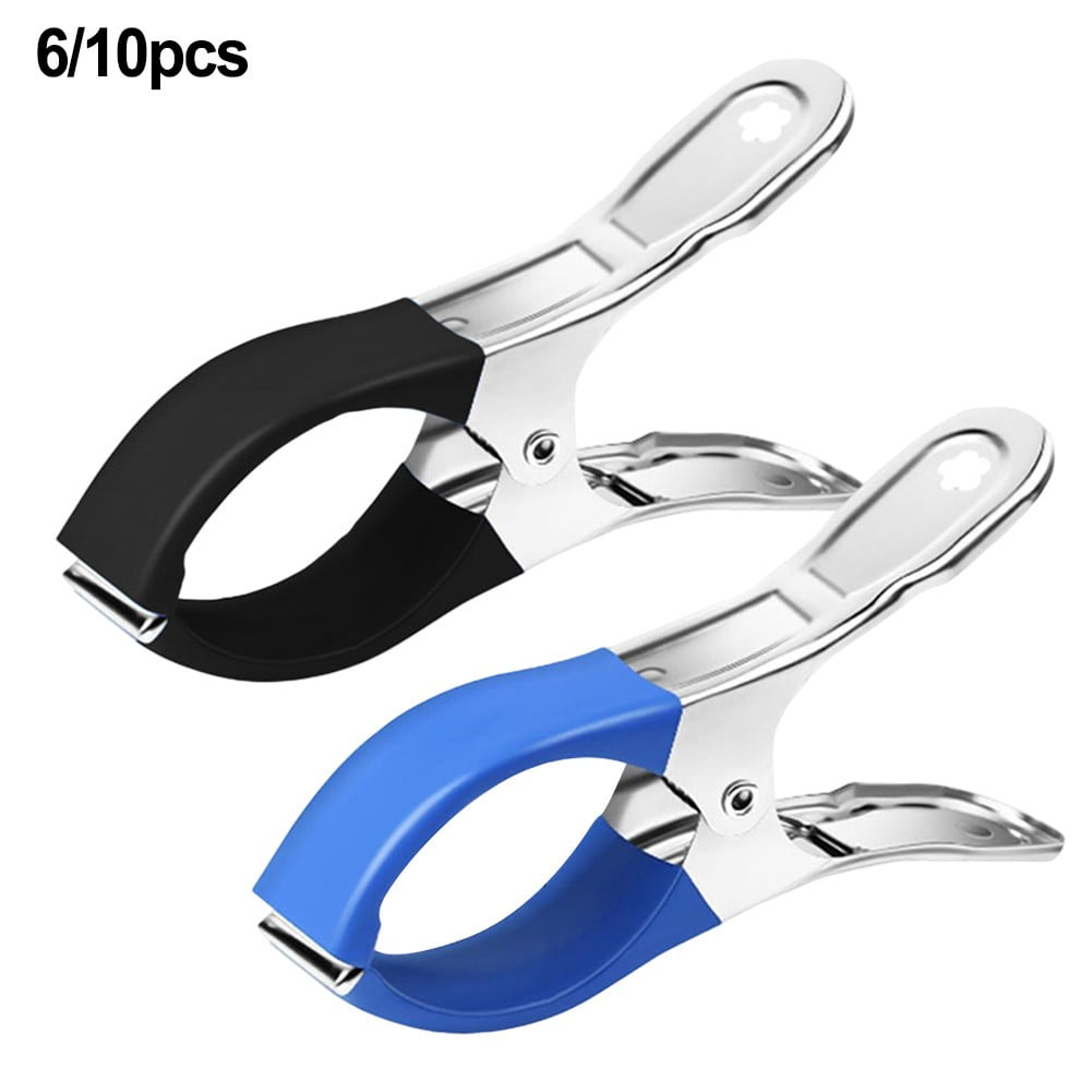 Windproof Pool Cover Clips 30Pcs For Above Ground And Hard Edged Pools-6Pcs Blue 30pcs blue