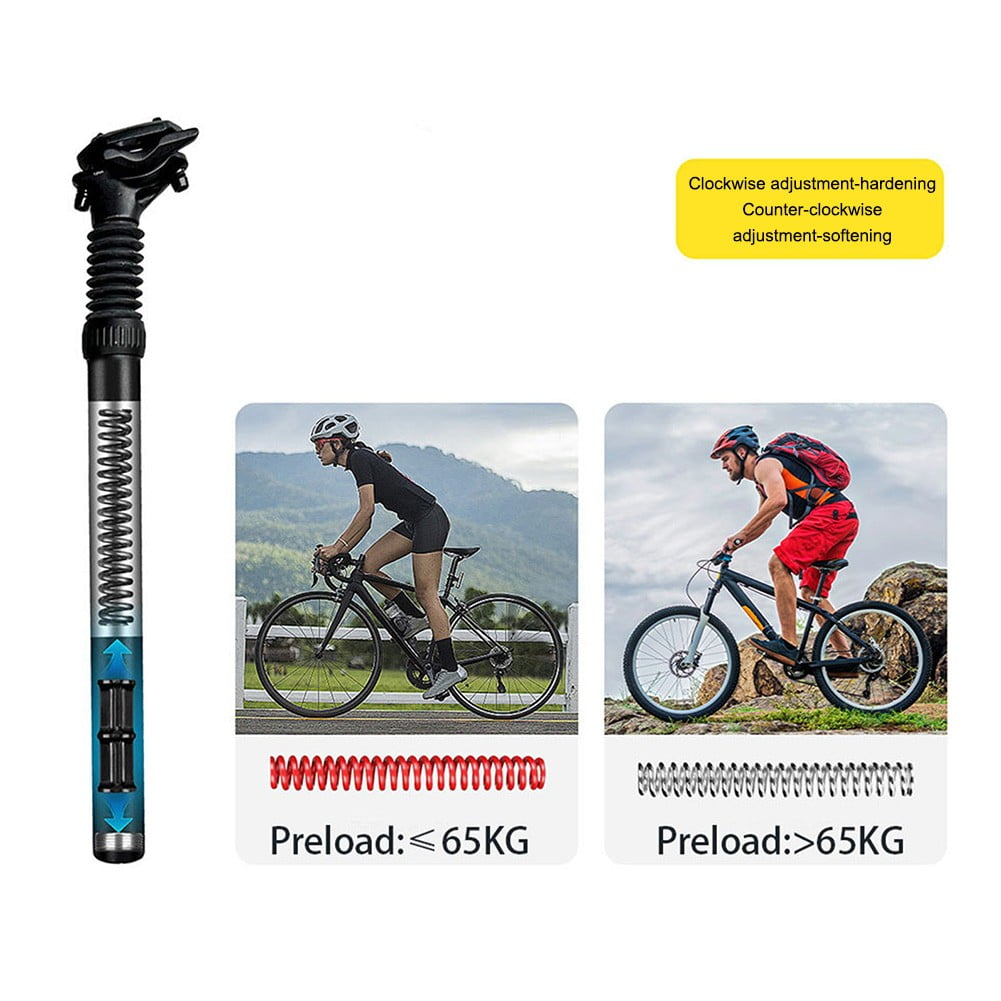 Suspension Bicycle Seat Post Lightweight And Effective Vibration Control 25.4Mm