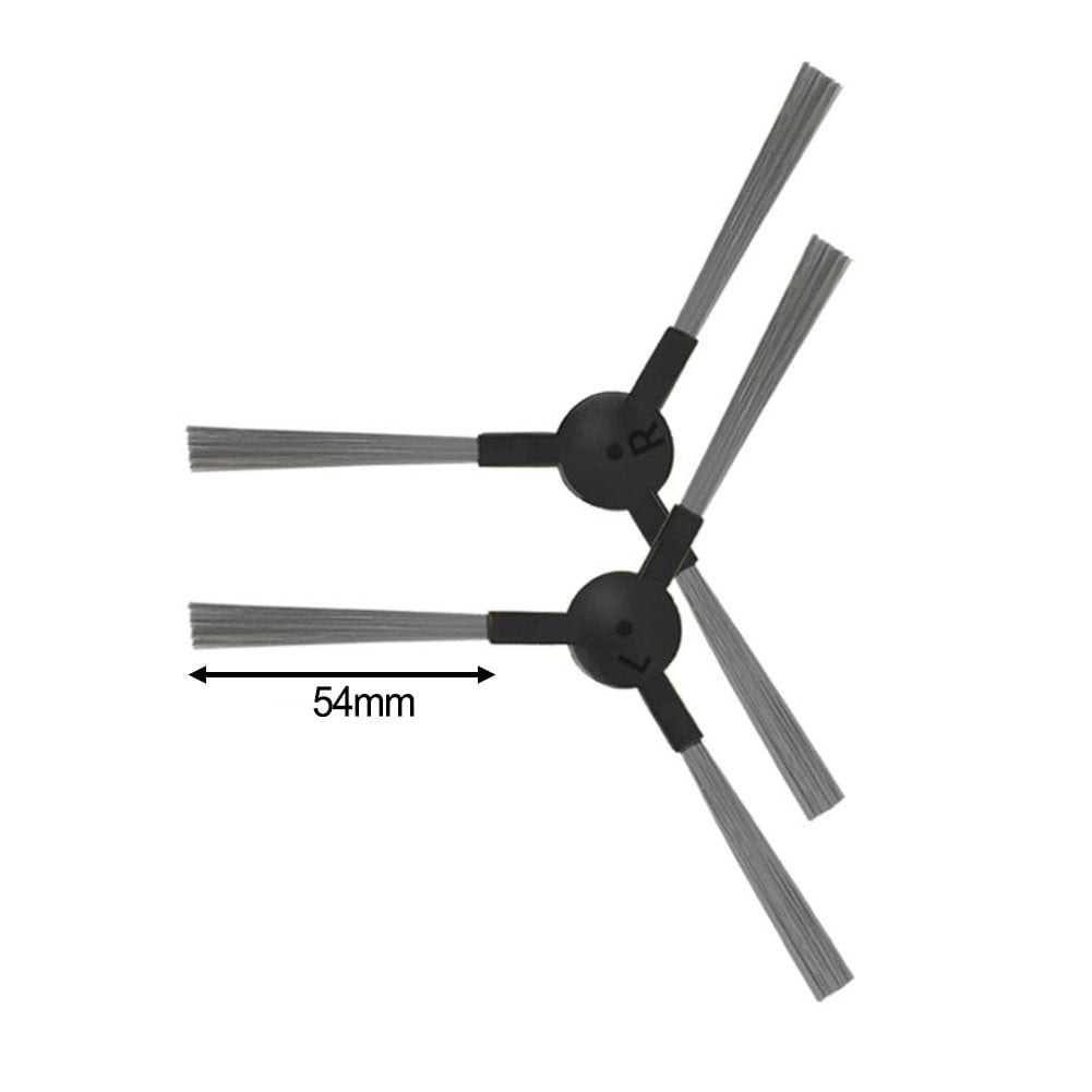 4pcs Easy Installation Robot Vacuum Cleaner Side Brush Accessories Robot Side Brush Smile Home