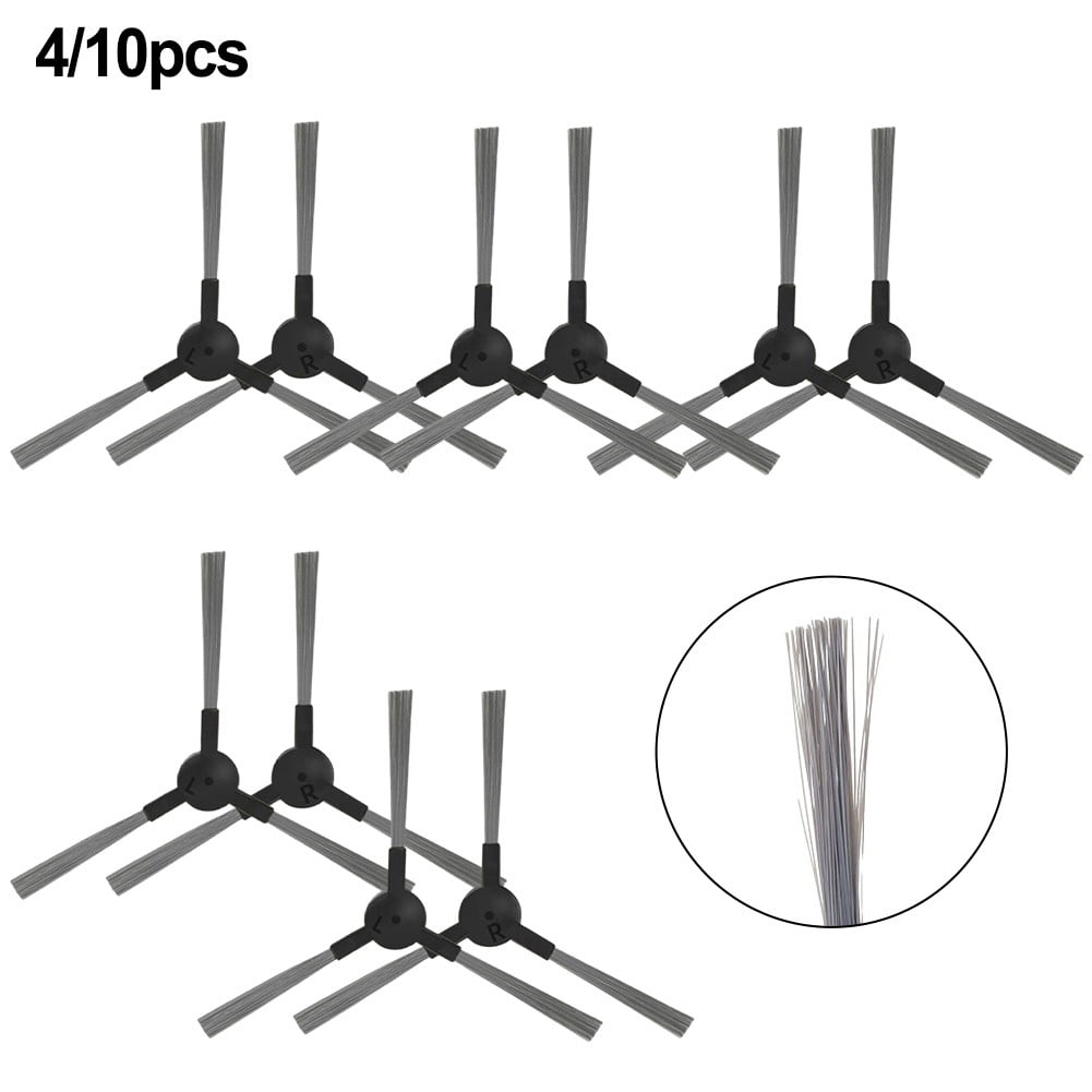 4pcs Easy Installation Robot Vacuum Cleaner Side Brush Accessories Robot Side Brush Smile Home