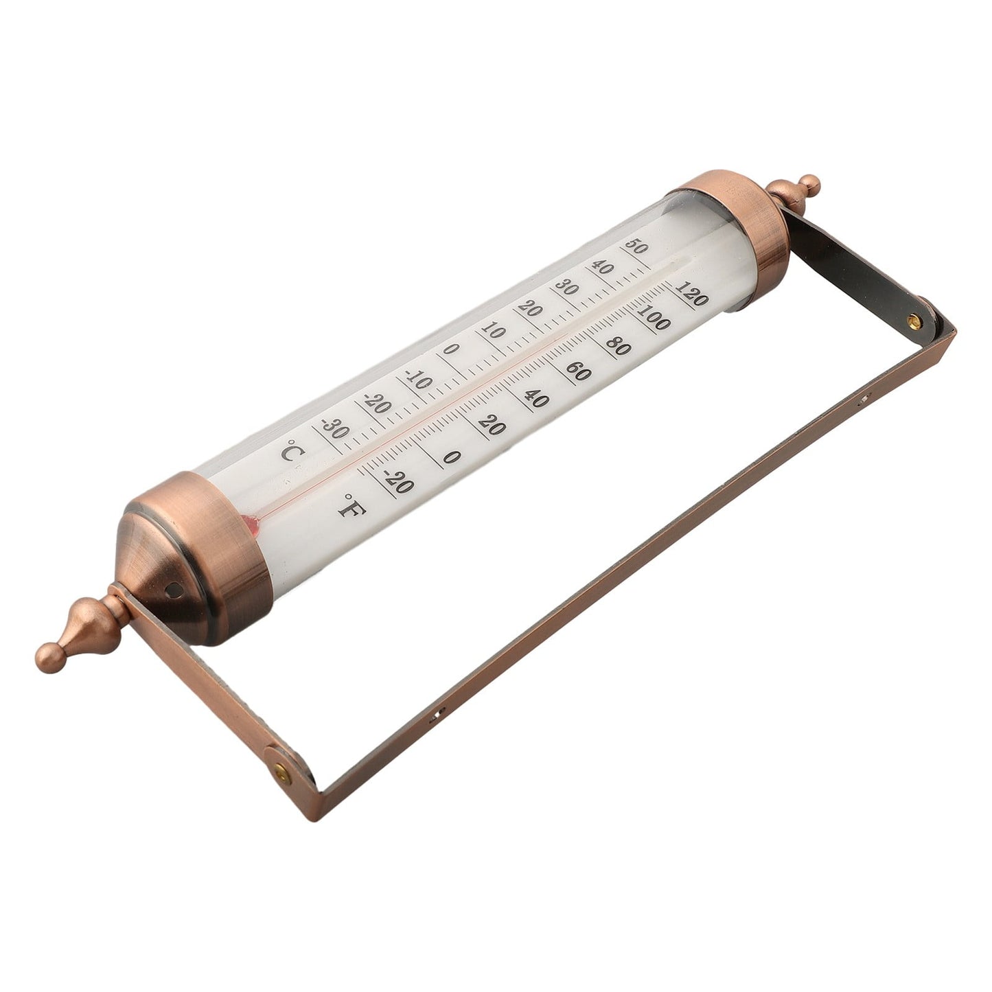 10 Inch Outdoor Wall Mounted Thermometer Garden Terrace Exterior Greenhouse Sun Terrace Measurement Tool Smile Home
