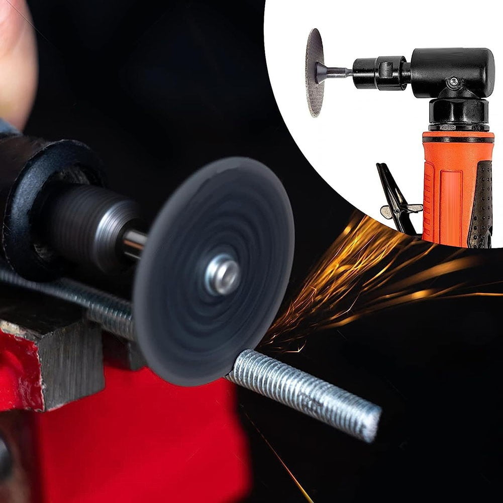 10Pcs 3Inch Cut-Off Wheels Die Grinder Cutting Disc With 1/4 In Shaft Mandrel Smile Home