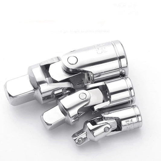 1/4In 3/8In 1/2In -Universal Joint Socket Swivel Drive Adapter Reducer For Ratchet Extension Bar Repair Cars Wrench Sockets 1-4Inch Smile Home 1-4Inch