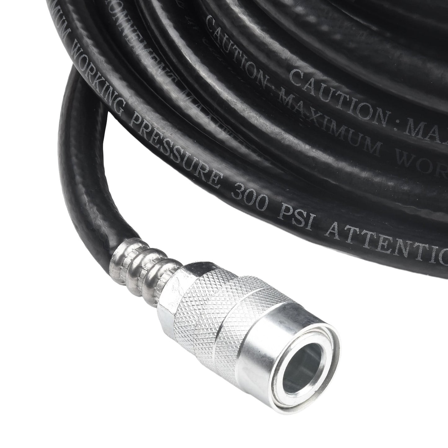Air Compressor Hose 24.6Ft Pvc Pneumatic Accessories With Quick Connect Air Hose For Pneumatic Tools Air Compression Pumps Smile Home