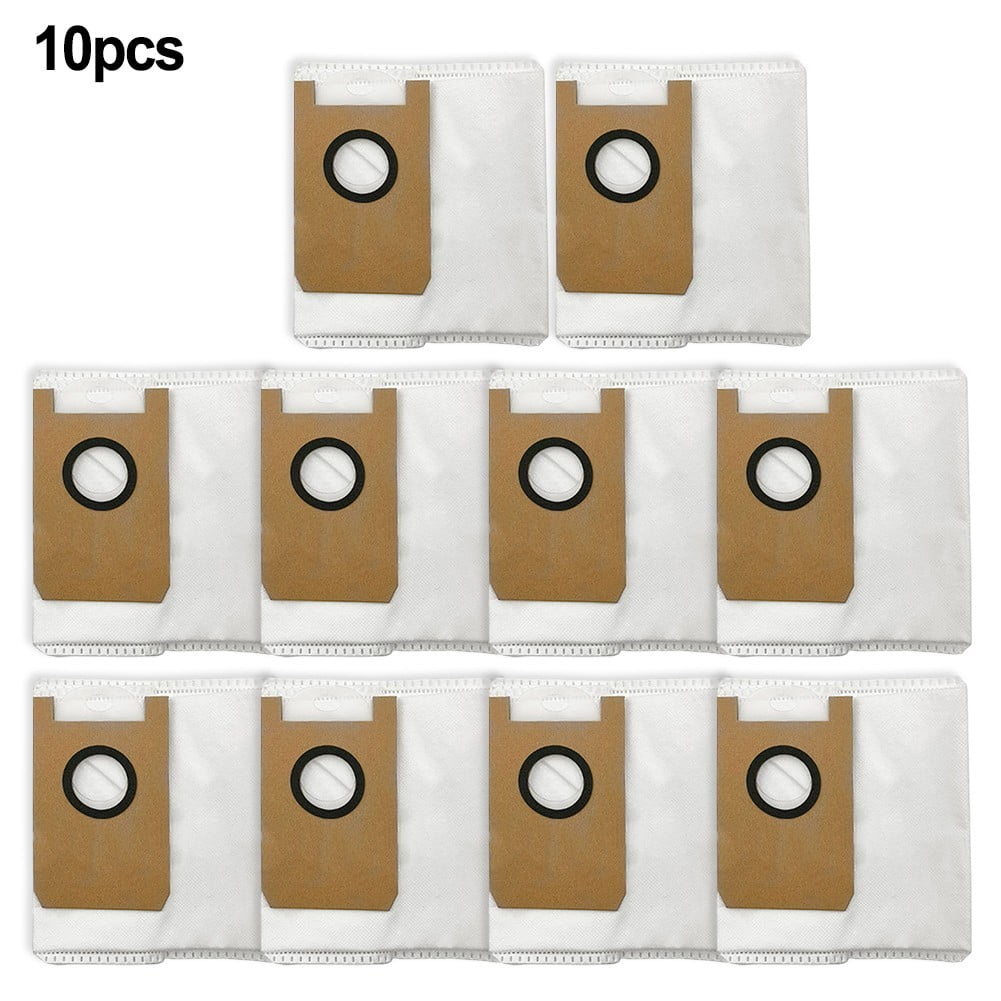 10 PACK 4/10 Pcs Dust Bags For AIRROBO T20 T20+ Vacuum Cleaner Replacement Robot Sweeper Spare Part Accessories For Floor Cleaning Smile Home