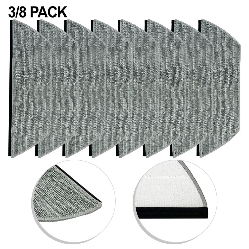 LLDI 6 Microfiber Mop Pads Compatible with For Shark AV2800ZE Robot Vacuums 3 PACK