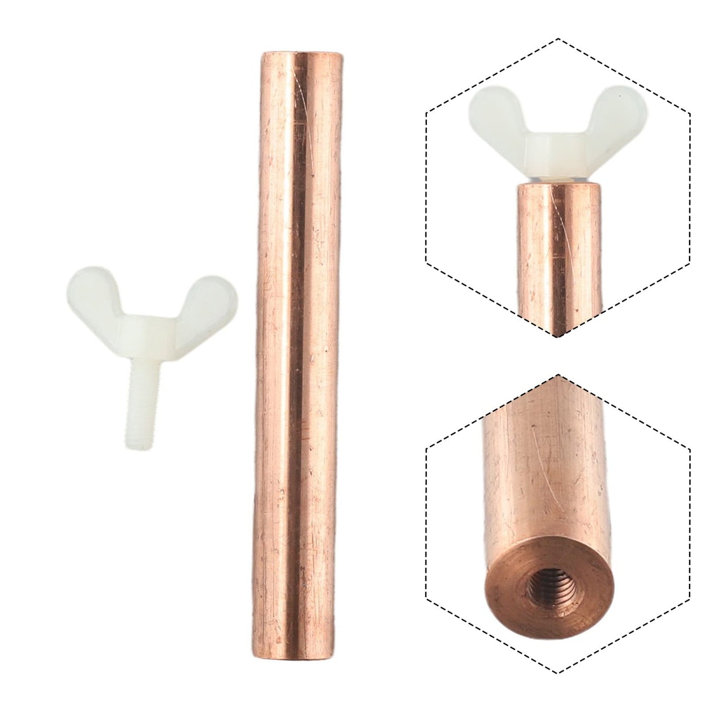 Arkzeo Solar Copper Anode For Swimming Pool Ionizer Purifier Cleaner 230G 160G 474G Filter Spring Pool Clarifier Replacement Parts 160G 230G