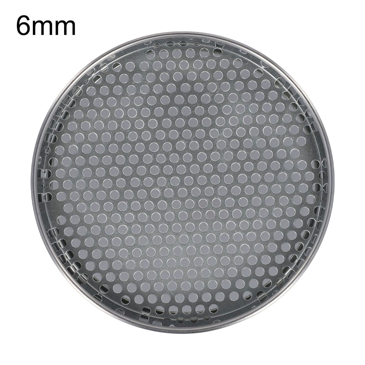 Arkzeo 6/7/12Mm Strainers Mesh Sieve Round Hole Garden Soil Sieve Filter Shakers Fruit Filter Sieve Strainer Sifter Round Hole 7mm Round Hole 6mm