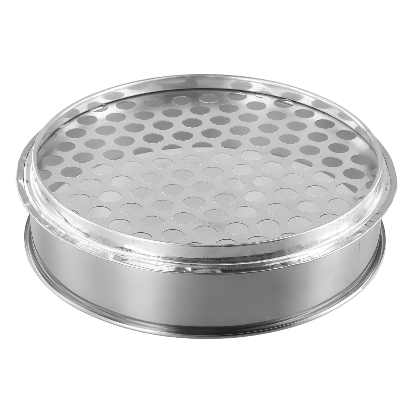 Arkzeo 6/7/12Mm Strainers Mesh Sieve Round Hole Garden Soil Sieve Filter Shakers Fruit Filter Sieve Strainer Sifter Round Hole 7mm Round Hole 12mm
