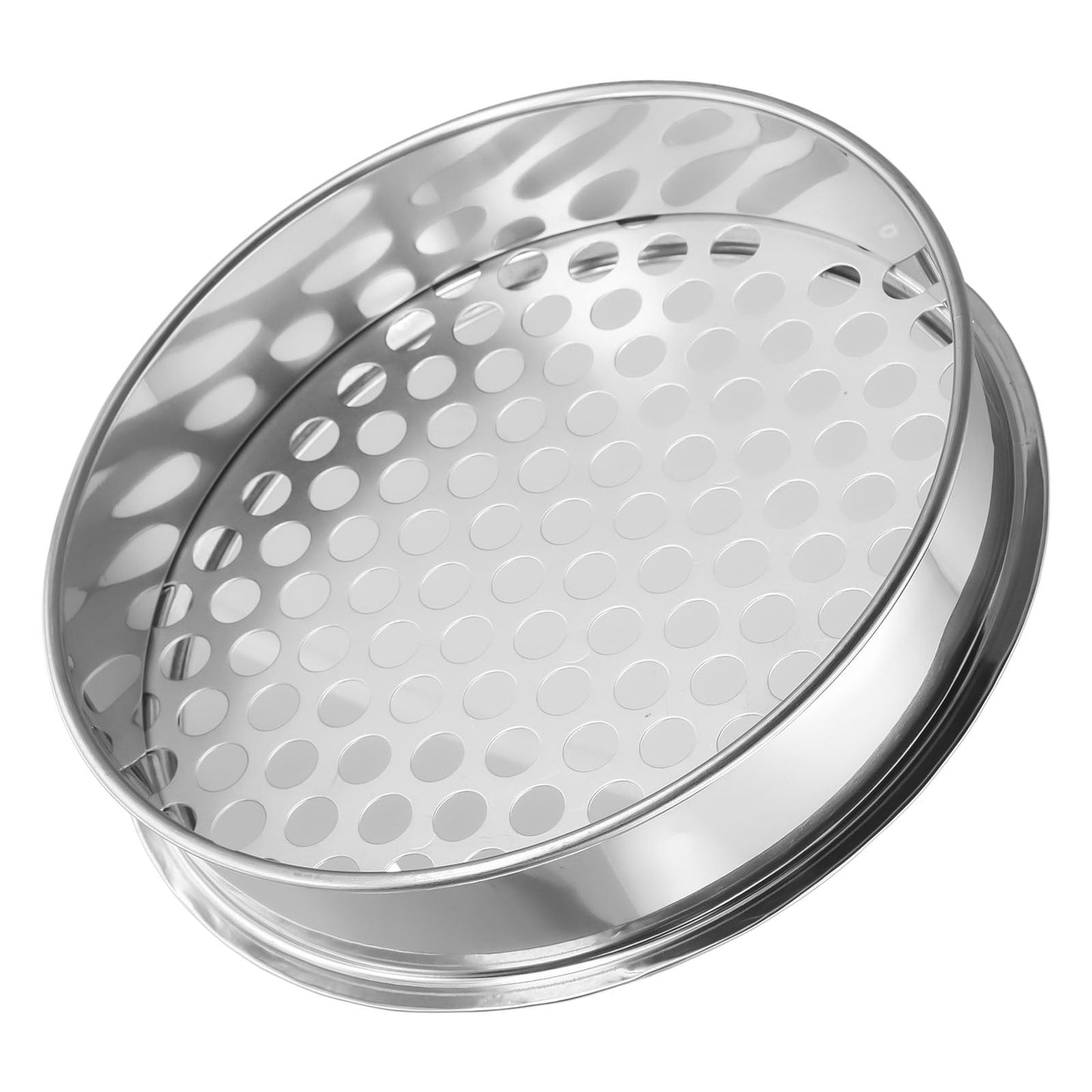 Arkzeo 6/7/12Mm Strainers Mesh Sieve Round Hole Garden Soil Sieve Filter Shakers Fruit Filter Sieve Strainer Sifter Round Hole 7mm Round Hole 12mm