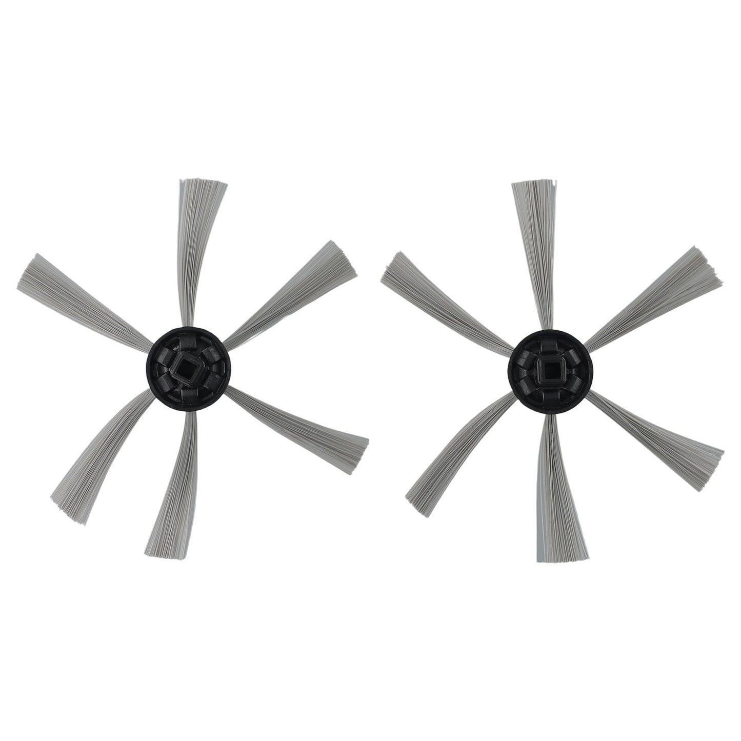 Compatible Side Brushes for Robot Vacuum Cleaners, Brushes for Mini and Smart Models, Round Shape 2pcs