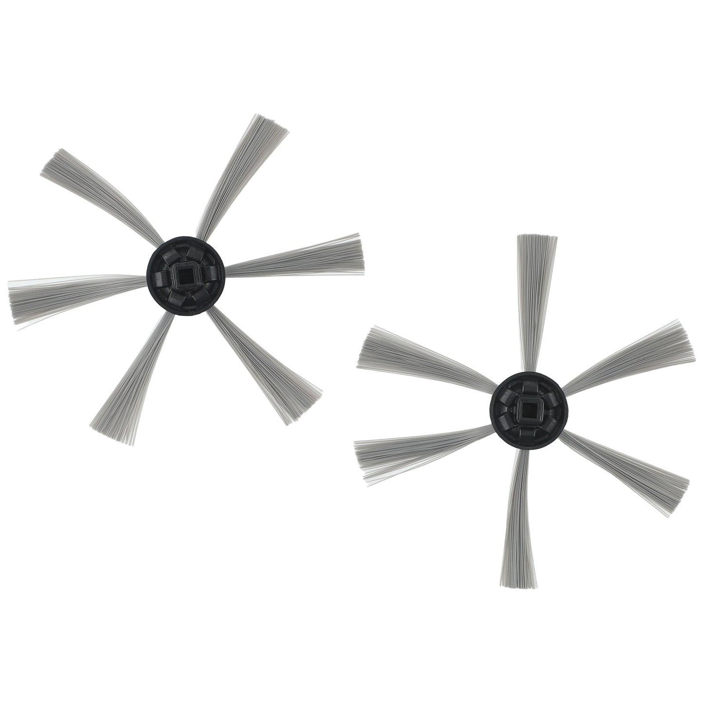 Compatible Side Brushes for Robot Vacuum Cleaners, Brushes for Mini and Smart Models, Round Shape 2pcs