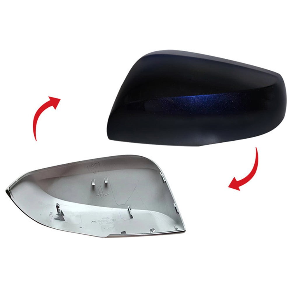 1pcs Passenger / Driver Side Rearview Mirror Cover Cap For Toyota for RAV4 20-23 Black-R Black-L