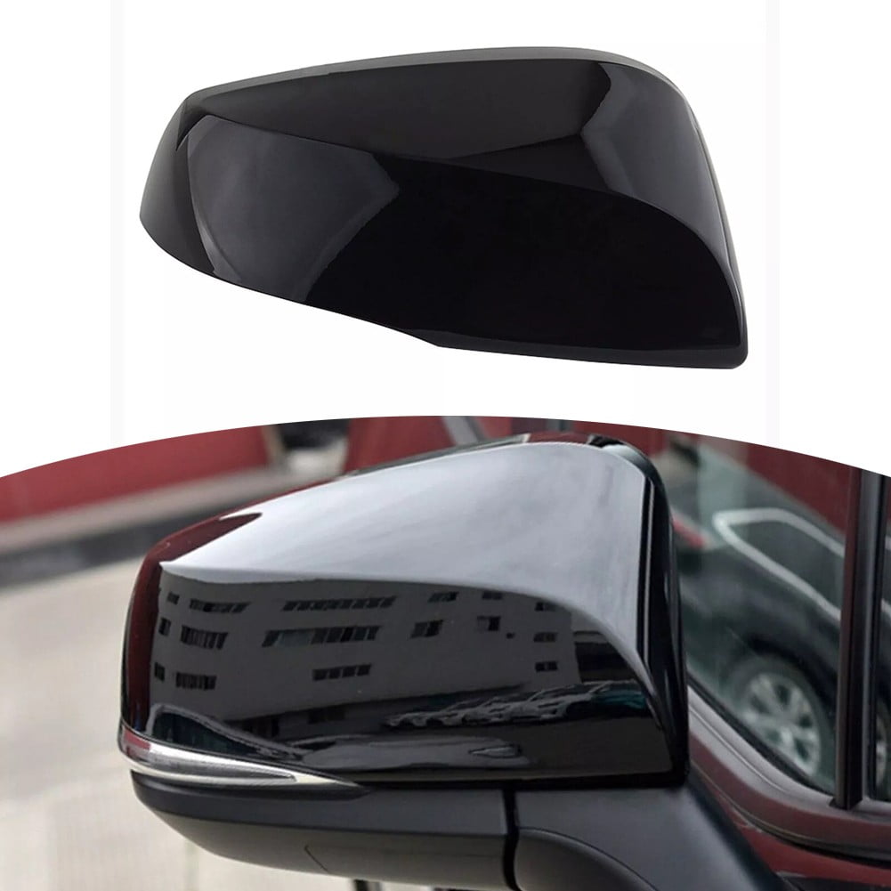 1pcs Passenger / Driver Side Rearview Mirror Cover Cap For Toyota for RAV4 20-23 Black-R Black-L