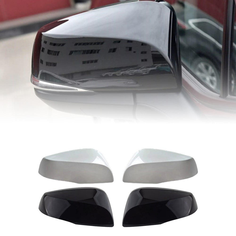 1pcs Passenger / Driver Side Rearview Mirror Cover Cap For Toyota for RAV4 20-23 Black-R Black-L