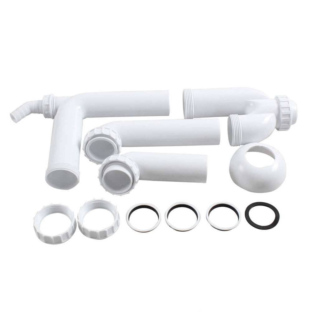 Arkzeo G1-1/2 Inch Kitchen Sink Drain Pipe 40mm Smooth U-Bend Design for Easy Flow