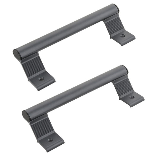 Aluminum Alloy Handle Balcony Sliding Door Handle Glass Door Sliding Door Handle White Smile Home Dark Gray