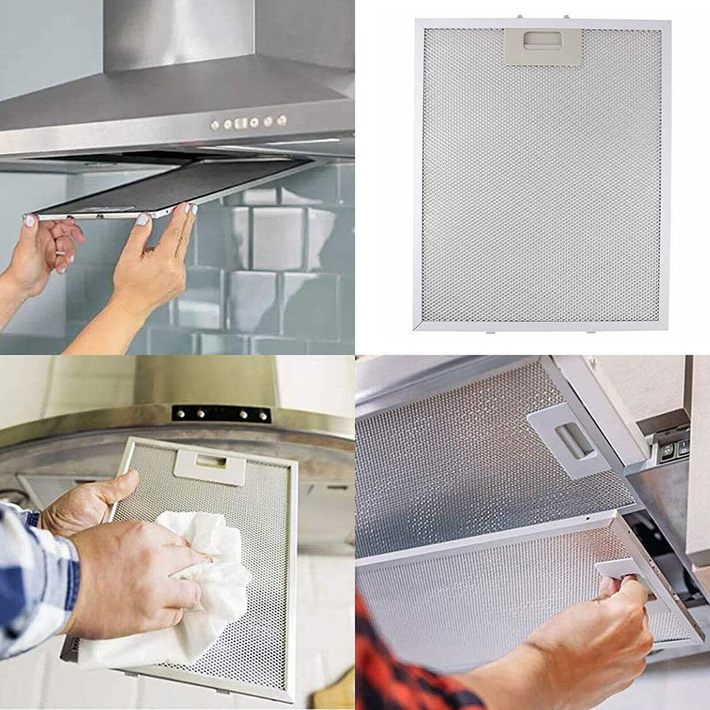 Cooker Hood Filter Mesh Range Hoods Vent Filters 294Mm X 250Mm Extractor Fan Smile Home