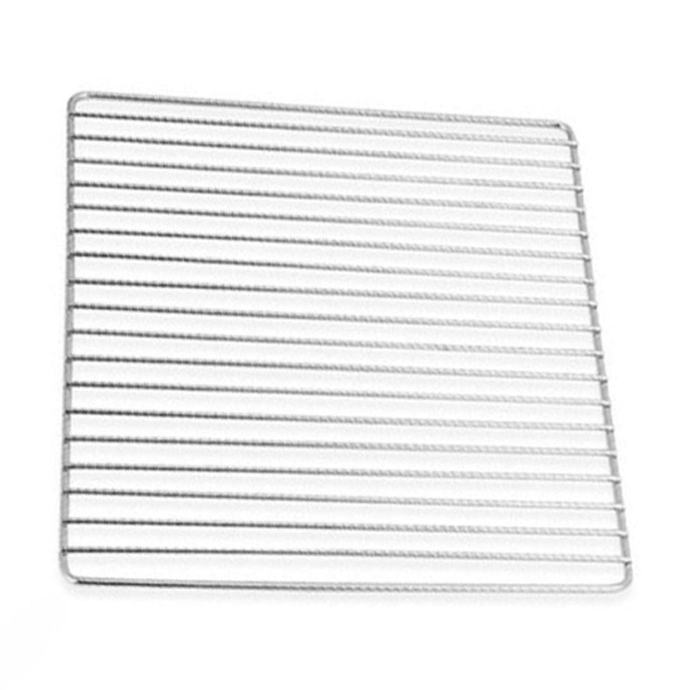 BBQ Grill Stainless Steel Mesh,Suitable for Camping BBQ (2 Size) Bar 30*25 Smile Home Bar 30*25