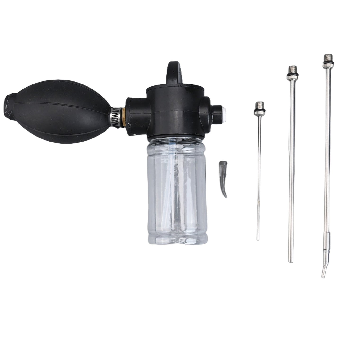 150ml Flies Control Bulb Duster With 3 Stainless Steel Nozzles Termite Removal Smile Home