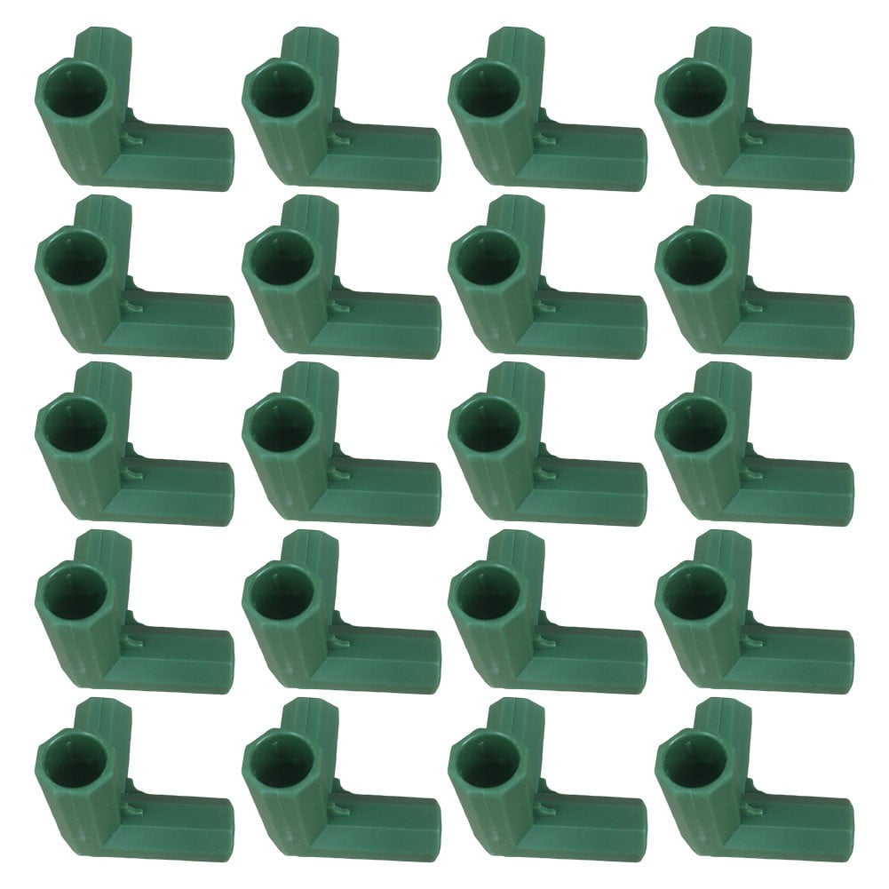 11mm Gardening Frame Connectors - Heavy Duty Greenhouse Support & Frame! Mix Smile Home A