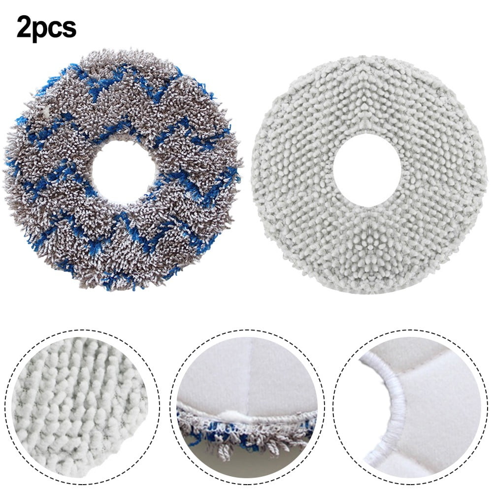 2 Pcs Mop Cloth Pads For Dream Me W10s W10s Pro Cleaning Robot Vacuum Cleaner Sweeper Spare Part Replaceable Accessories B