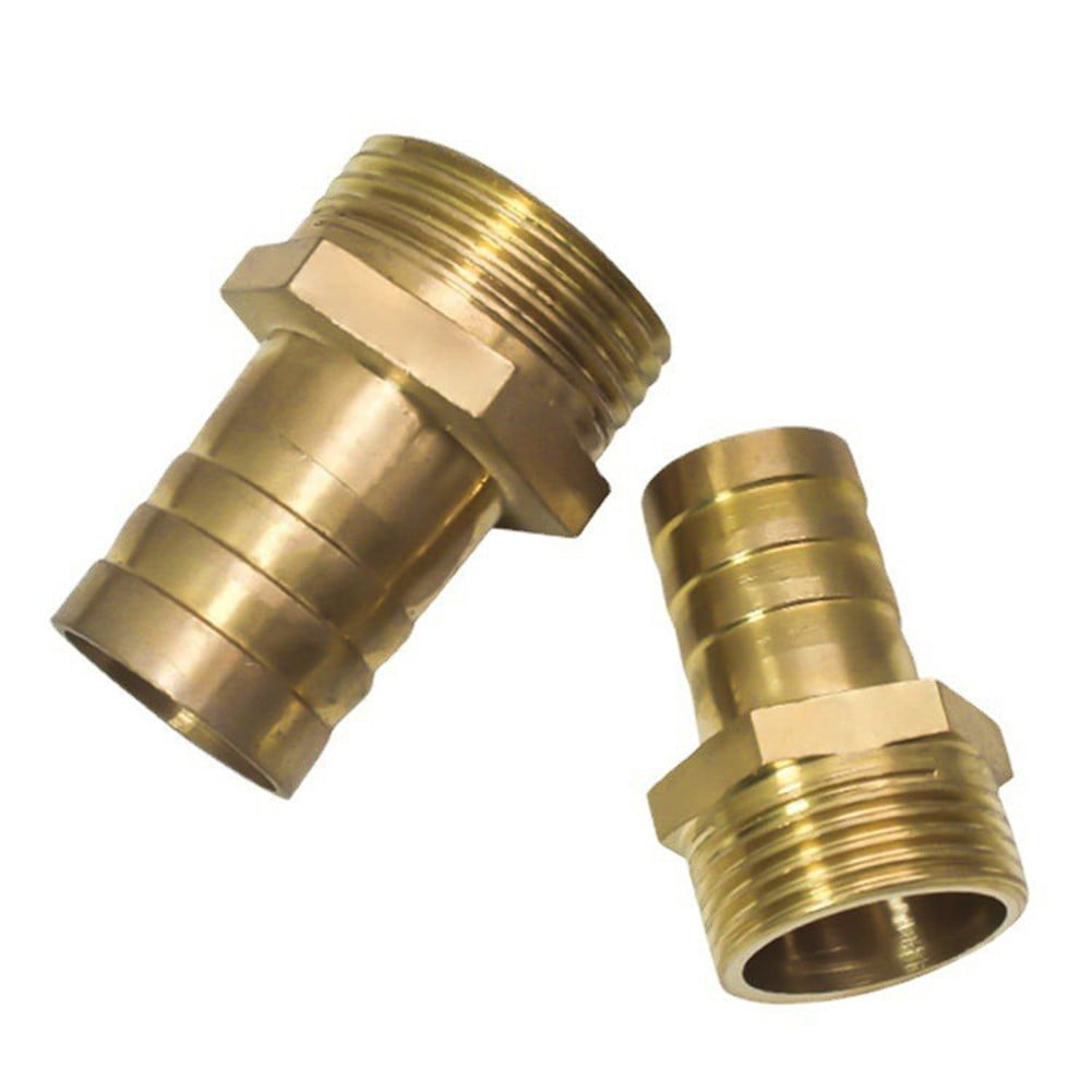 Brass Hose Connector Adapter Screw Connection 1/2" Nozzle (6mm-16mm) 2 pcs 10Mm 1/2\'\' Smile Home