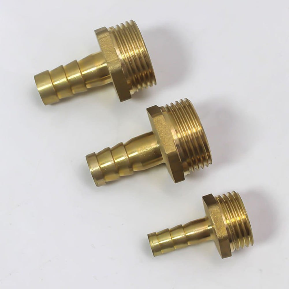 Brass Hose Connector Adapter Screw Connection 1/2" Nozzle (6mm-16mm) 2 pcs 10Mm 1/2\'\' Smile Home