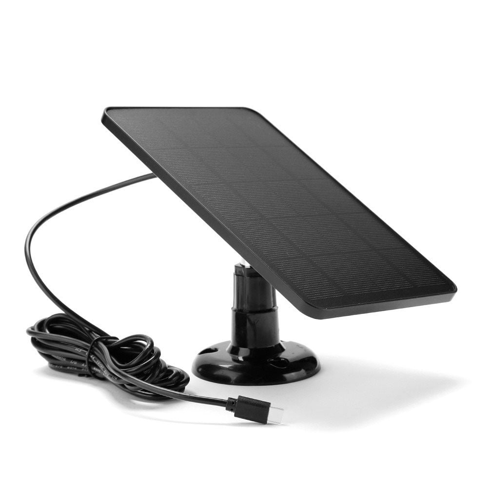 Solar Panel for Blink Camera: 4W Outdoor Solar Charger with 9.84ft Cable! C Black Smile Home C Black
