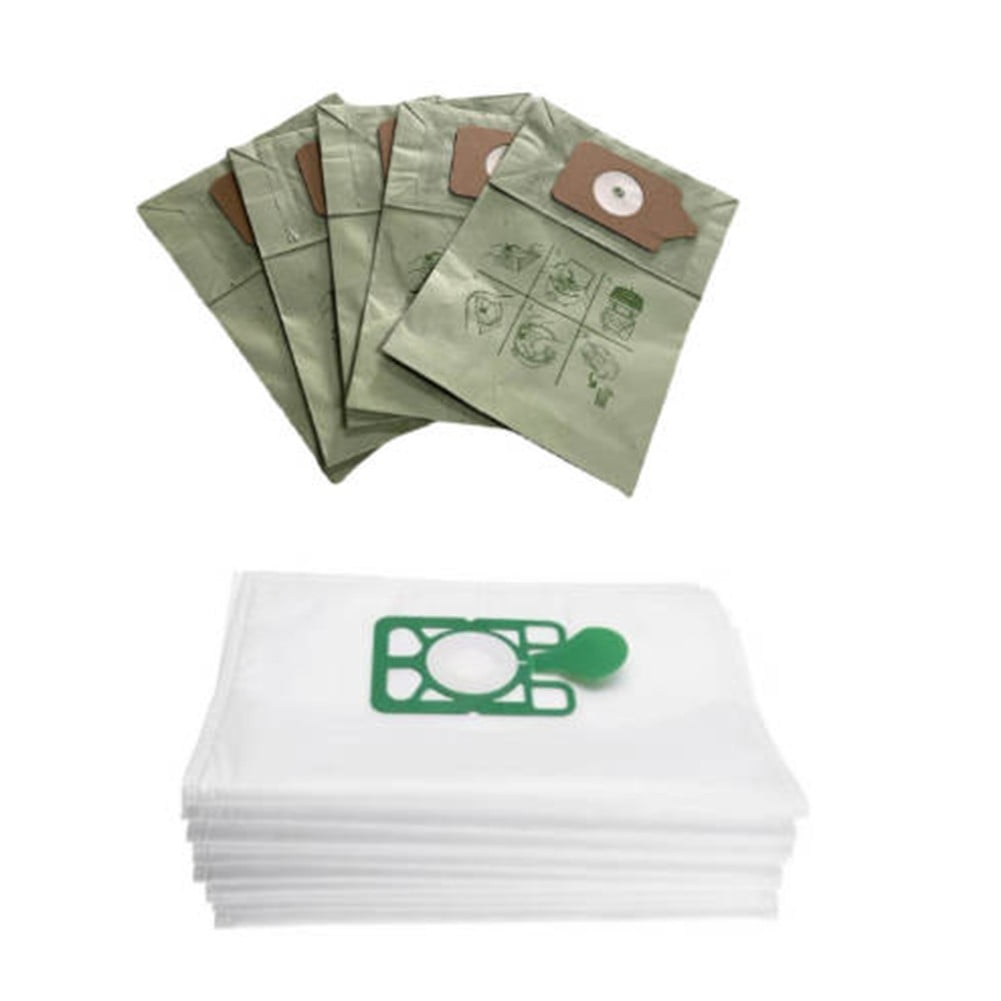Numatic Henry Hoover Vacuum Cleaner Dust Bags 10 Pack Double Layer Replacement Paper Bags For Efficient Filtration 40.7X31.5Cm White Non-Woven Bags
