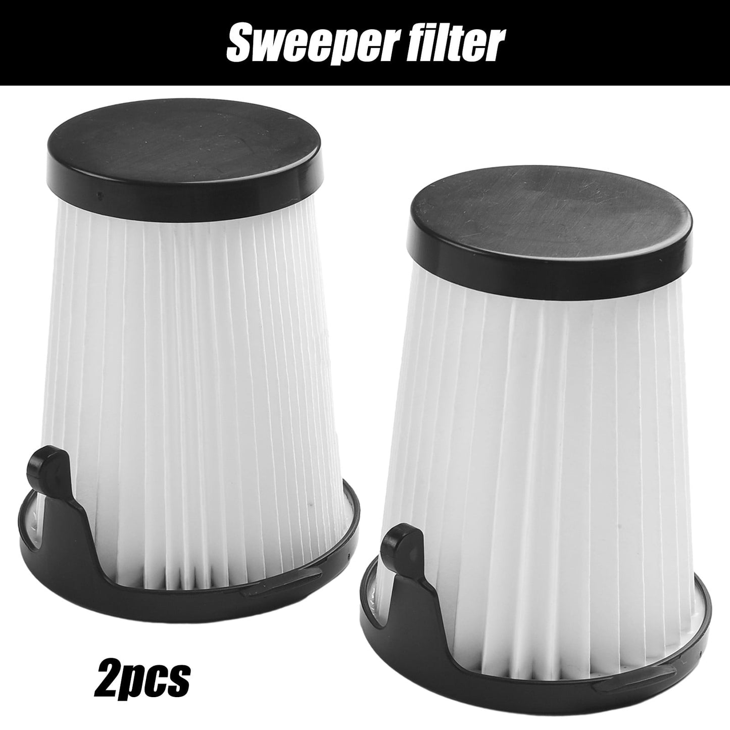 2Pcs Replacement Vacuum Filter For Milwaukee 49-90-1950 0850-20 Compact Vacuum Cleaner Parts