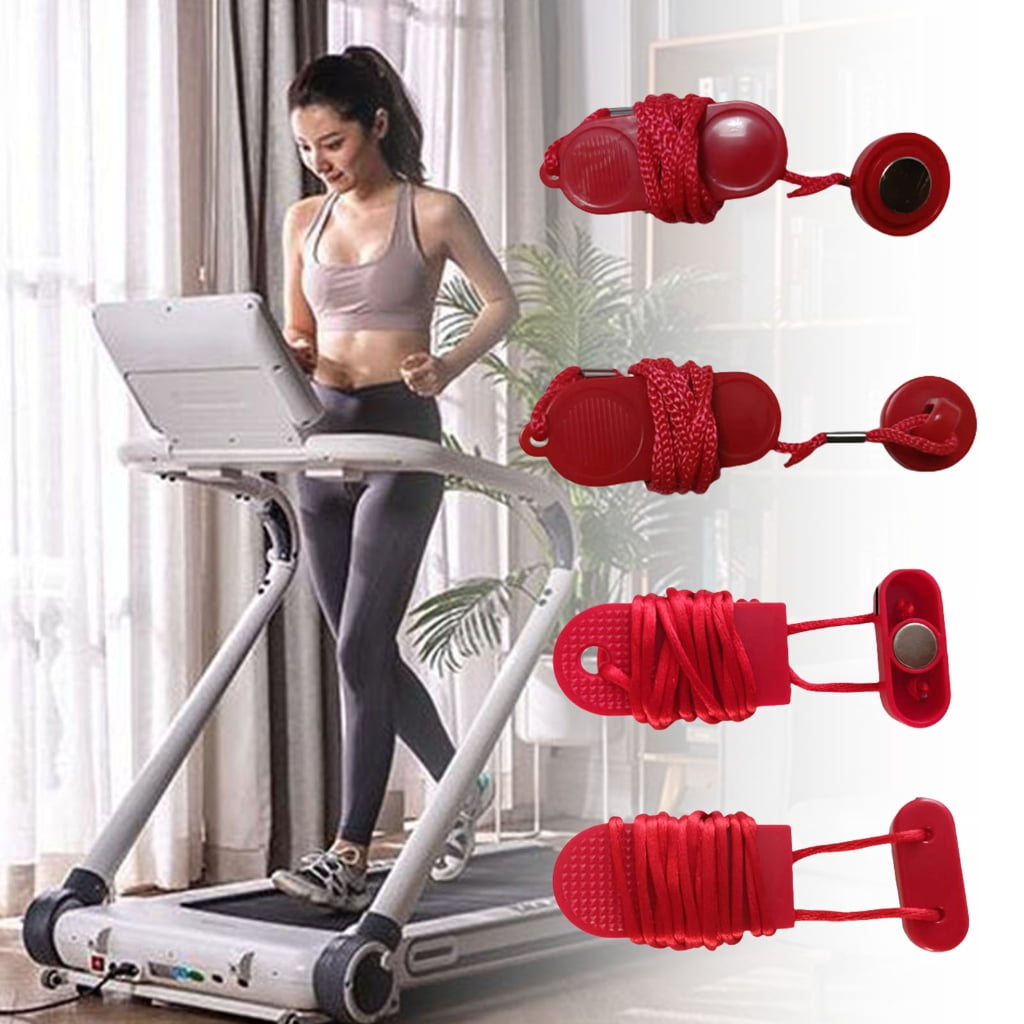Universals Magnetic Treadmill Safety Clip Running Machine Safety Key Lock for Homes Gym and Living Rooms Style D