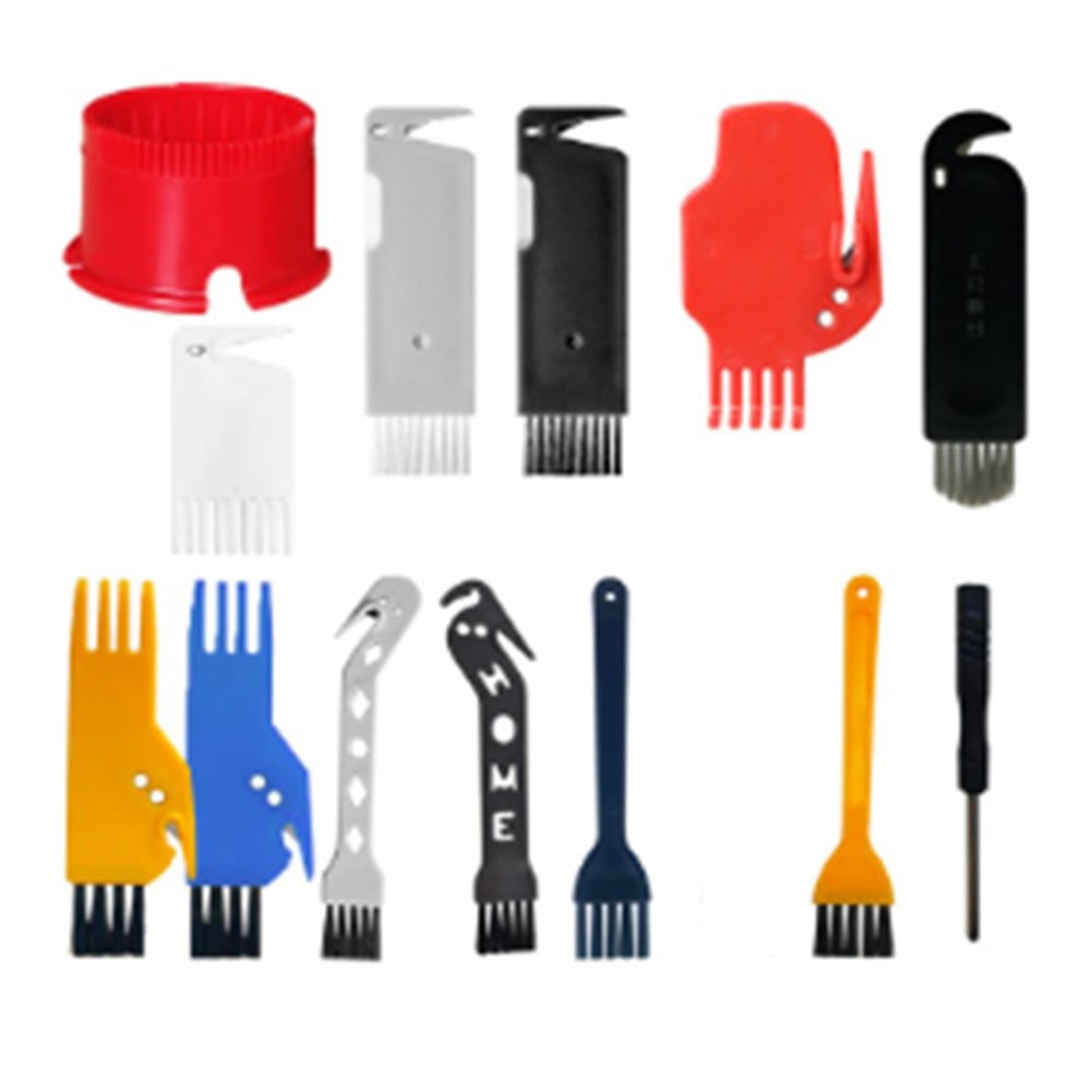 Robot Vacuum Cleaner Brush Set 3Pcs Replacement Accessories For Xiaomi Conga Ecovacs Deebot Eufy Cleaning Tools Black Red Blue Yellow White A4 A2