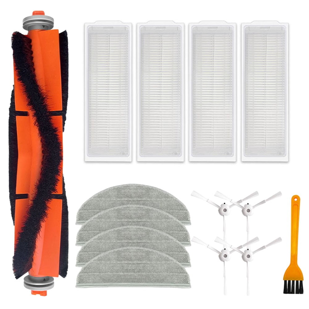 Redroad G10 Alpha 3 Vxvc25 Robot Vacuum Cleaner Replacement Parts Kit With Filter Main Brush Side Brushes Mop Cloths Cleaning Brush