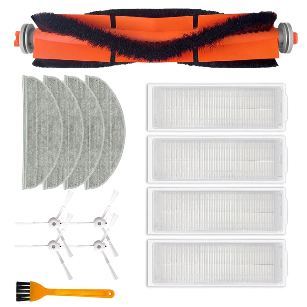 Redroad G10 Alpha 3 Vxvc25 Robot Vacuum Cleaner Replacement Parts Kit With Filter Main Brush Side Brushes Mop Cloths Cleaning Brush