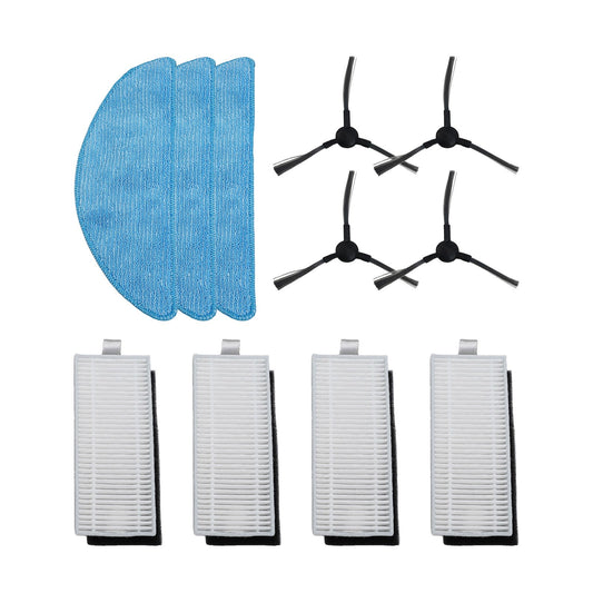 Dleadar Sweeper Accessories For Tesvor S7 Pro Robot Vacuum Cleaner Spare Parts Side Brush Filter Mop Cloth Vacuum Cleaner Cleaning Tools Home Decor B