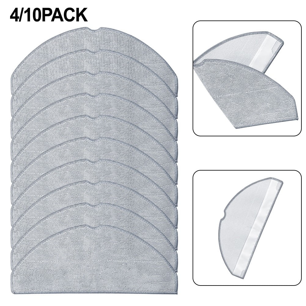 For Miwhole M9 Lite Robot Vacuum Cleaner Replacement Mopping Cloth 10 Pack