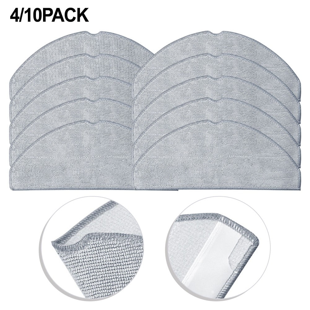 For Miwhole M9 Lite Robot Vacuum Cleaner Replacement Mopping Cloth 10 Pack