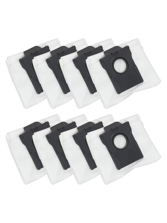 Wodtesl 8Pcs Dust Bags For Dreame D10 Plus Gen 2 L10s Plus Robot Vacuum Cleaner Accessories Sweeper Parts For Home Cleaning Supplies